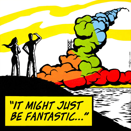 It Might Just Be Fantastic von William Waggoner, Malerei kaufen auf Singulart