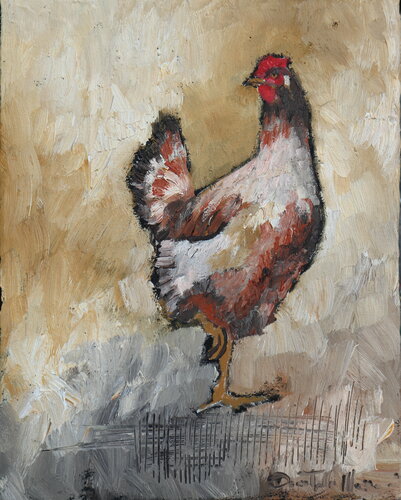 il mio,rtlo...il tuo muro par Donatella Marraoni, Peinture en vente sur Singulart