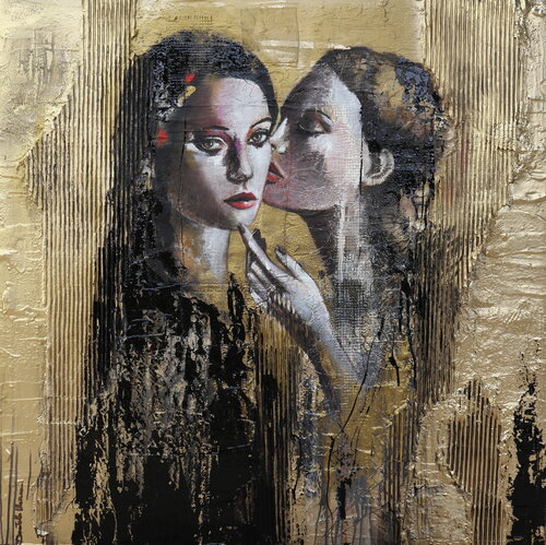 whispers II van Donatella Marraoni, Schilderij te koop op Singulart