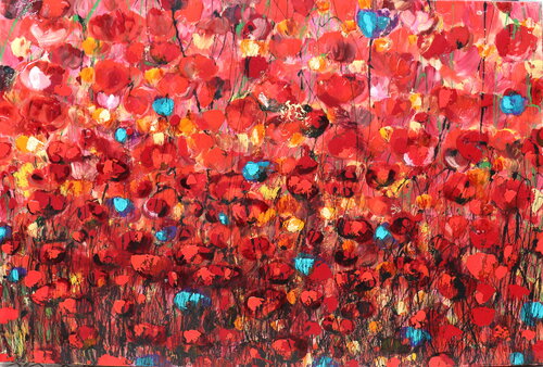 LOVE is all that I can give to you van Donatella Marraoni, Schilderij te koop op Singulart