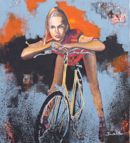 ready to go II di Donatella Marraoni, Pittura in vendita su Singulart