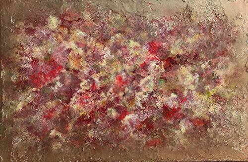 close your eyes and smell the poppies van Donatella Marraoni, Schilderij te koop op Singulart