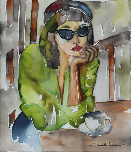 I'm still waiting van Donatella Marraoni, Schilderij te koop op Singulart