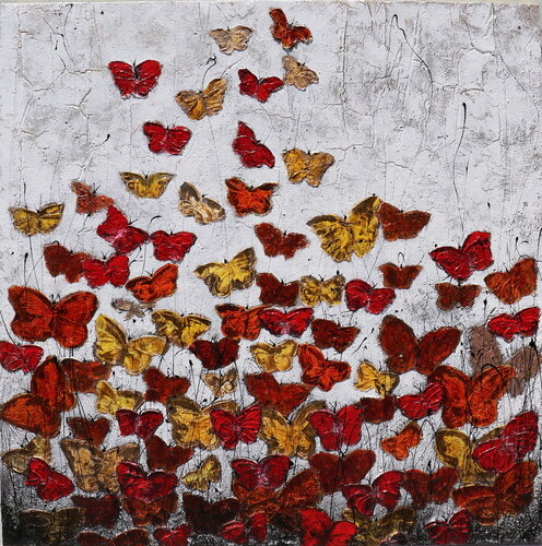 Much more than a fly van Donatella Marraoni, Schilderij te koop op Singulart