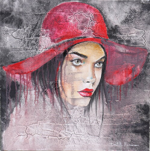 I wish to disappear van Donatella Marraoni, Schilderij te koop op Singulart