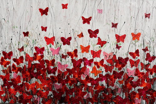 Lobely Butterfly van Donatella Marraoni, Schilderij te koop op Singulart