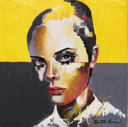 The game of life is hard to play/I’m going to lose it anyway… di Donatella Marraoni, Pittura in vendita su Singulart