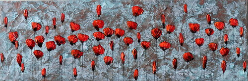 ...amore che vieni...amore che vai par Donatella Marraoni, Peinture en vente sur Singulart