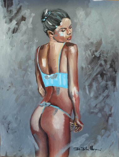 look at me II by Donatella Marraoni, Painting for Sale on Singulart