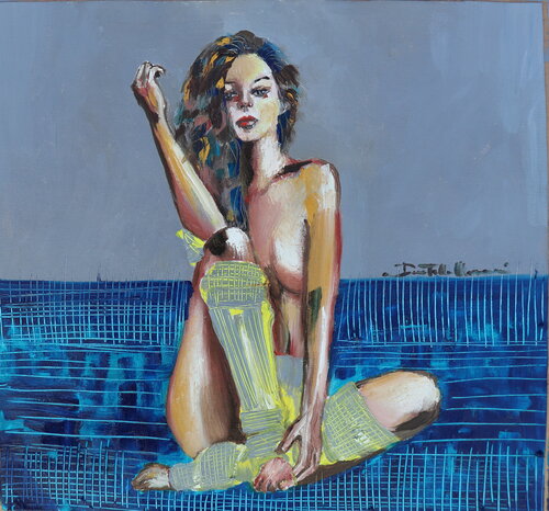 what are you looking for VI di Donatella Marraoni, Pittura in vendita su Singulart