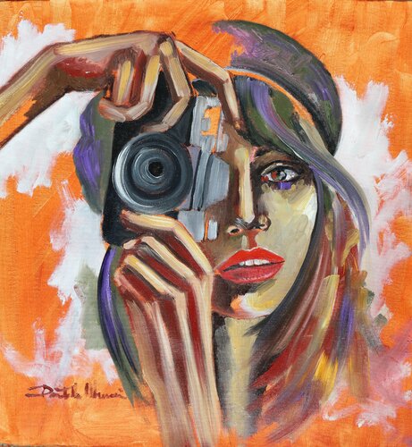 smile...please par Donatella Marraoni, Peinture en vente sur Singulart