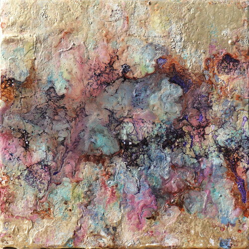 the gold garden van Donatella Marraoni, Schilderij te koop op Singulart