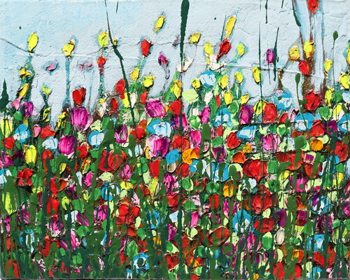 all together van Donatella Marraoni, Schilderij te koop op Singulart