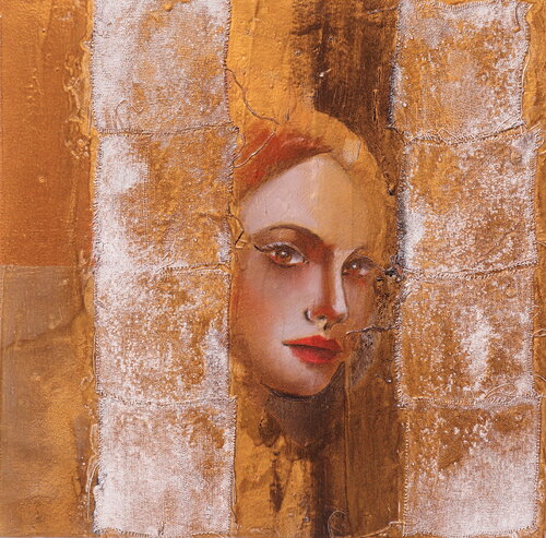 Gold is good von Donatella Marraoni, Malerei kaufen auf Singulart