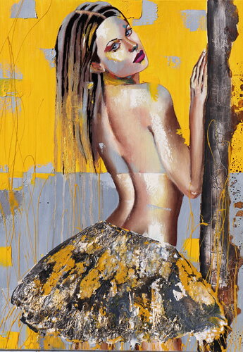 look at me van Donatella Marraoni, Schilderij te koop op Singulart