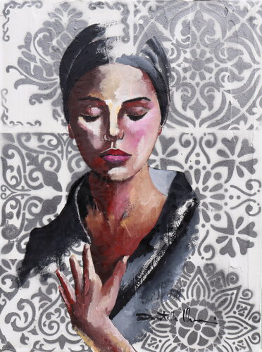 you know...I'm right van Donatella Marraoni, Schilderij te koop op Singulart
