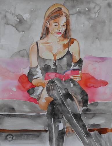 never ending story par Donatella Marraoni, Peinture en vente sur Singulart