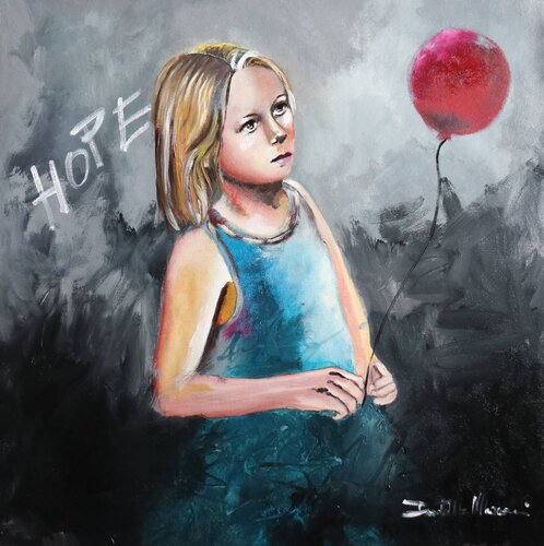 hope par Donatella Marraoni, Peinture en vente sur Singulart