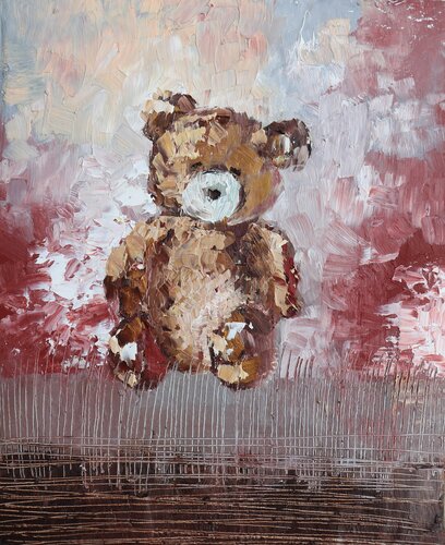My friend par Donatella Marraoni, Peinture en vente sur Singulart