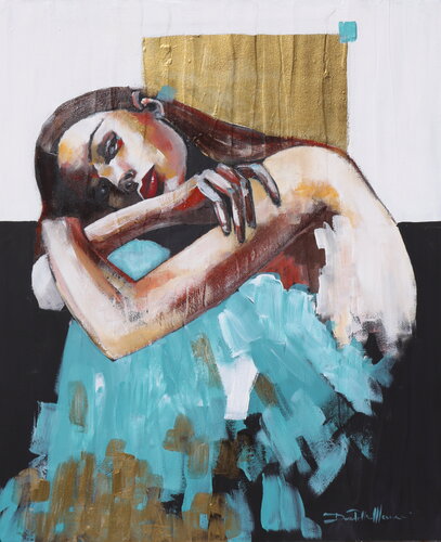 melancholic II par Donatella Marraoni, Peinture en vente sur Singulart