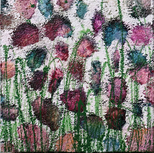 flowers all around van Donatella Marraoni, Schilderij te koop op Singulart