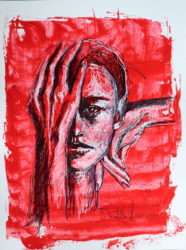 I'm a creep di Donatella Marraoni, Opera su carta in vendita su Singulart