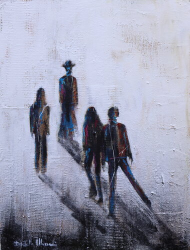 people are strange by Donatella Marraoni, Painting for Sale on Singulart