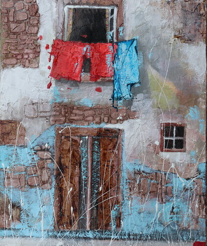 my family par Donatella Marraoni, Peinture en vente sur Singulart