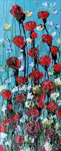 voglia di primavera II par Donatella Marraoni, Peinture en vente sur Singulart