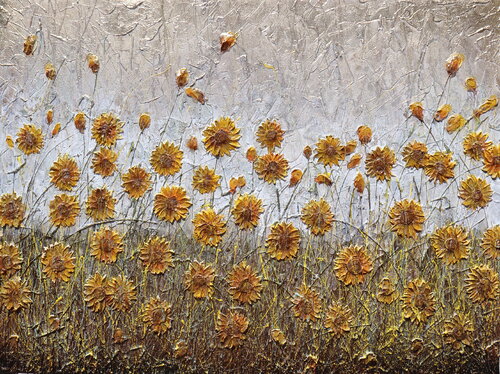 Sunflowers par Donatella Marraoni, Peinture en vente sur Singulart