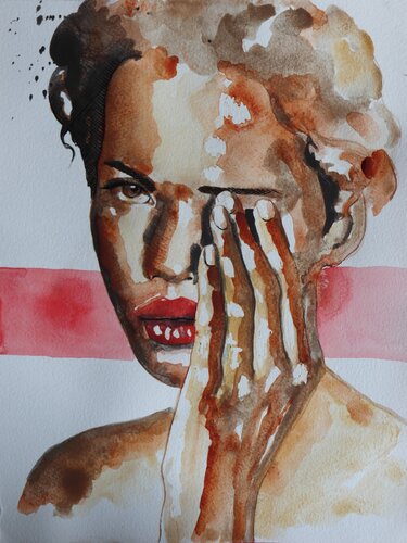 again...and again par Donatella Marraoni, Œuvre sur papier en vente sur Singulart
