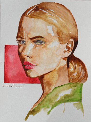 RED FLAG van Donatella Marraoni, Werk op papier te koop op Singulart