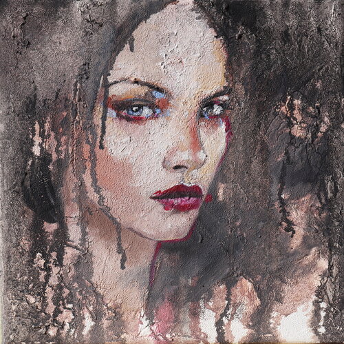 Don't you feel like crying van Donatella Marraoni, Schilderij te koop op Singulart