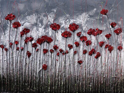 thunderstorm par Donatella Marraoni, Peinture en vente sur Singulart