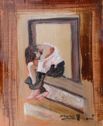 the lost boy van Donatella Marraoni, Schilderij te koop op Singulart