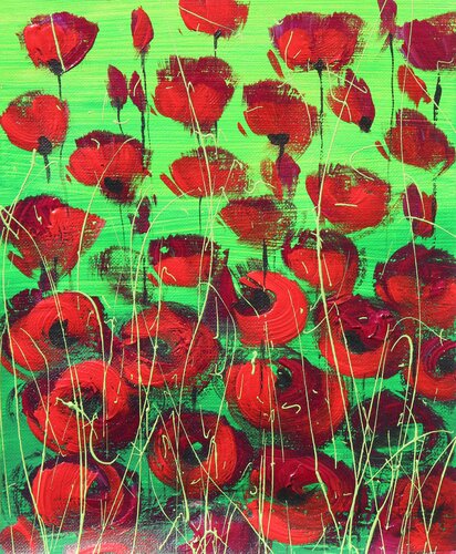 kissed by the sun von Donatella Marraoni, Malerei kaufen auf Singulart