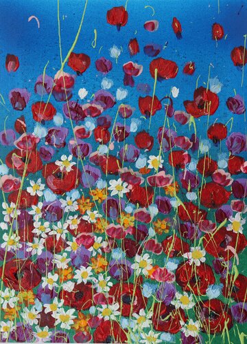 giardino felice by Donatella Marraoni, Painting for Sale on Singulart