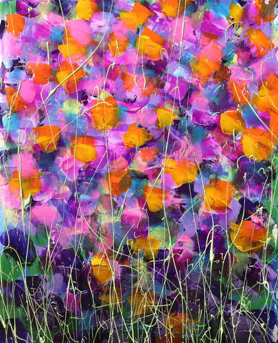 She said "I love you more than words could say" by Donatella Marraoni, Painting for Sale on Singulart