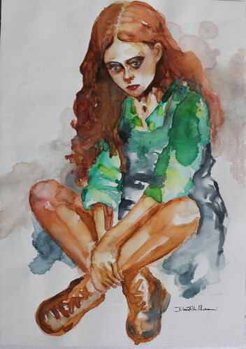 meditation II von Donatella Marraoni, Malerei kaufen auf Singulart