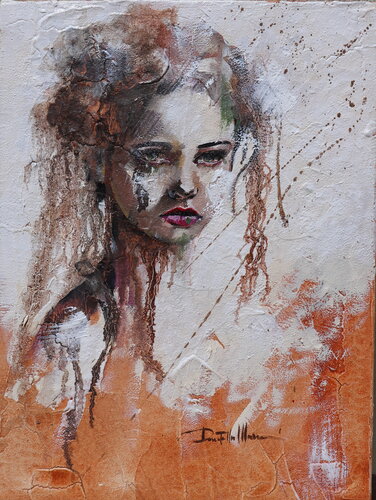dimmi la tua verità di Donatella Marraoni, Pittura in vendita su Singulart