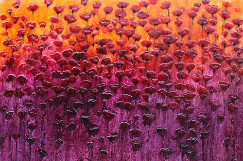 sunset...in love van Donatella Marraoni, Schilderij te koop op Singulart