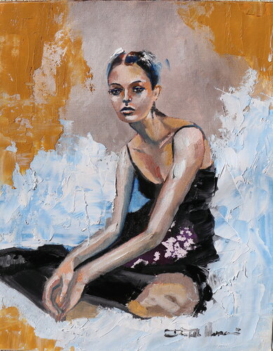 attesa von Donatella Marraoni, Malerei kaufen auf Singulart