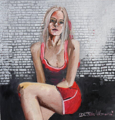 attesa I by Donatella Marraoni, Painting for Sale on Singulart