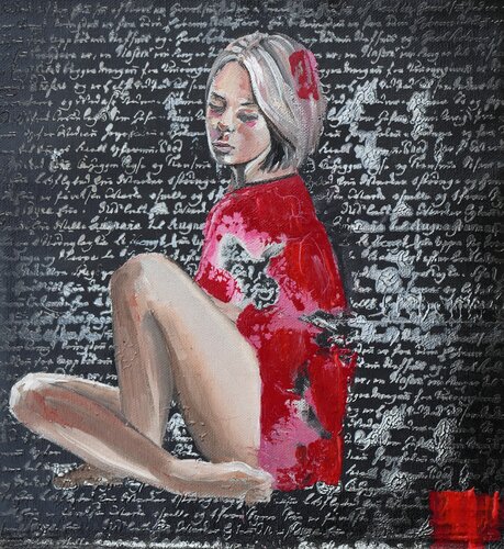 attesa III de Donatella Marraoni, Pintura a la venta en Singulart