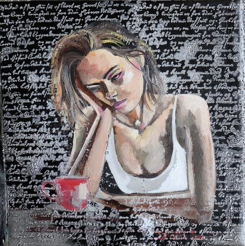 attesa IV by Donatella Marraoni, Painting for Sale on Singulart