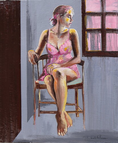 Una domenica come tante by Donatella Marraoni, Painting for Sale on Singulart