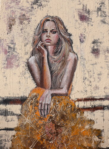 ti aspetto...nonostante tutto di Donatella Marraoni, Pittura in vendita su Singulart