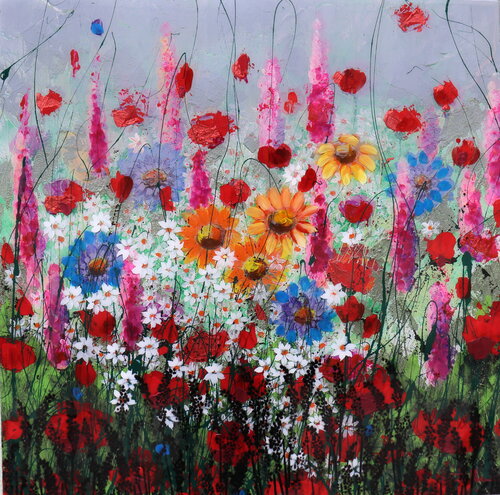 my garden still the best van Donatella Marraoni, Schilderij te koop op Singulart