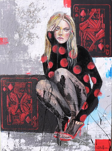 My baby shot me down de Donatella Marraoni, Pintura a la venta en Singulart
