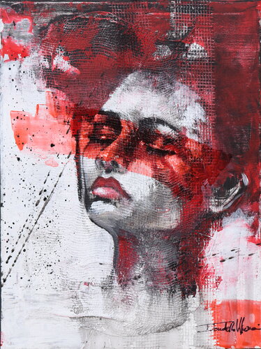 notte buia di Donatella Marraoni, Pittura in vendita su Singulart